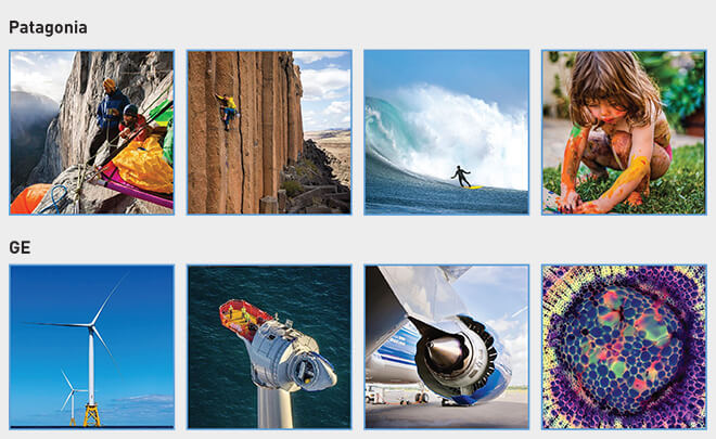 Instagram grid