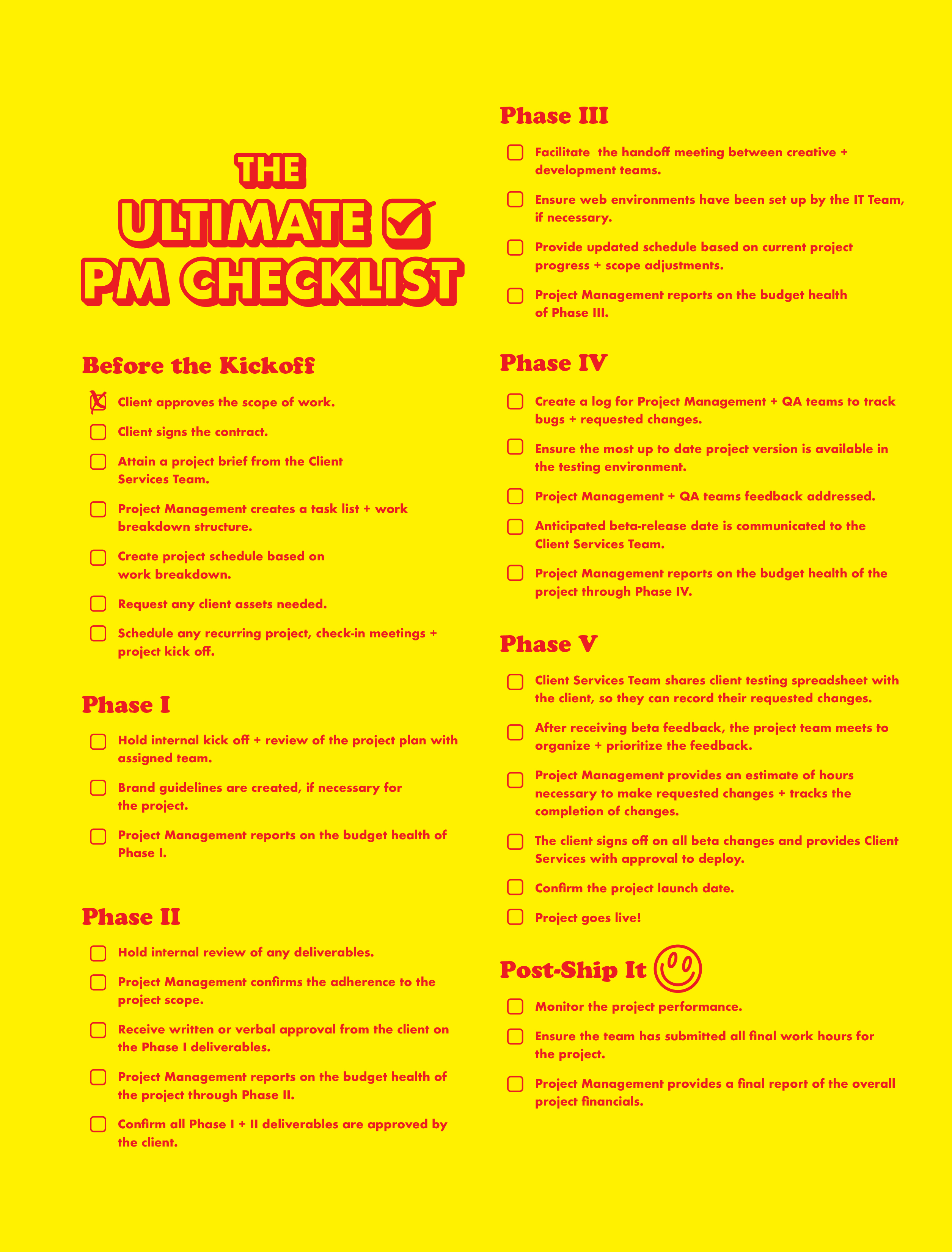 ultimate-project-management-checklist