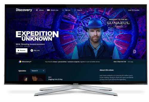 image of lunazul discovery channel partnership